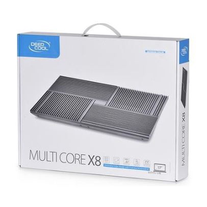 Coolingpad laptop DeepCool 4 fan 100mm office gaming multi core x8 - Notebook Cooler cooling pad Deep Cool multicore x8