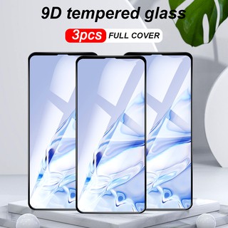 3Pcs 9D Tempered Glass Untuk Xiaomi mi Poco M3 10T Pro A1