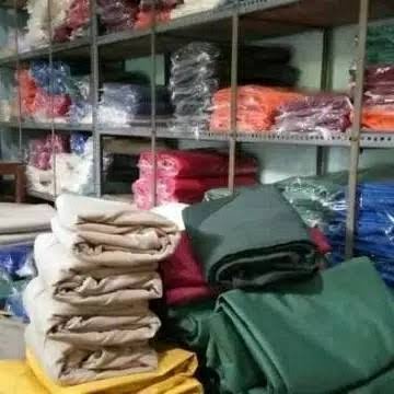 Kain payung tenda taman teras furniture jepara