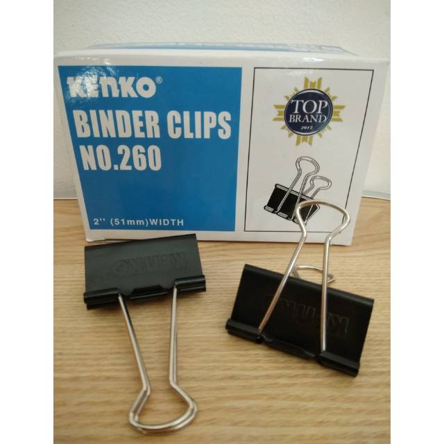 

Binder clip 260 1 lusin / penjepit kertas / clip