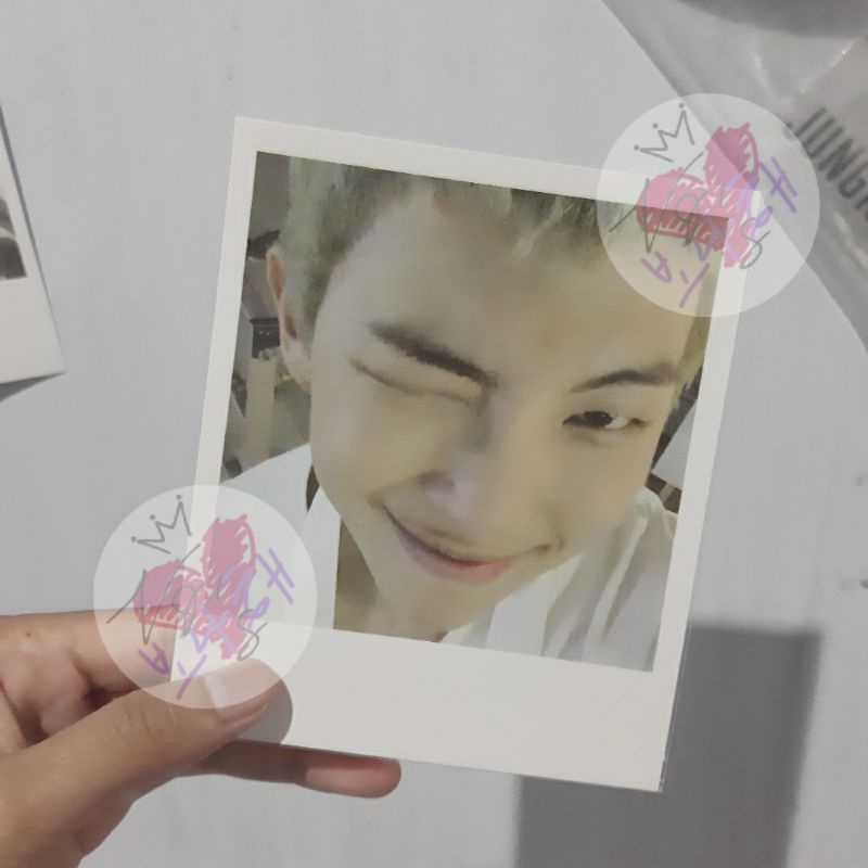 Photocard BTS Wings Album - RM polaroid