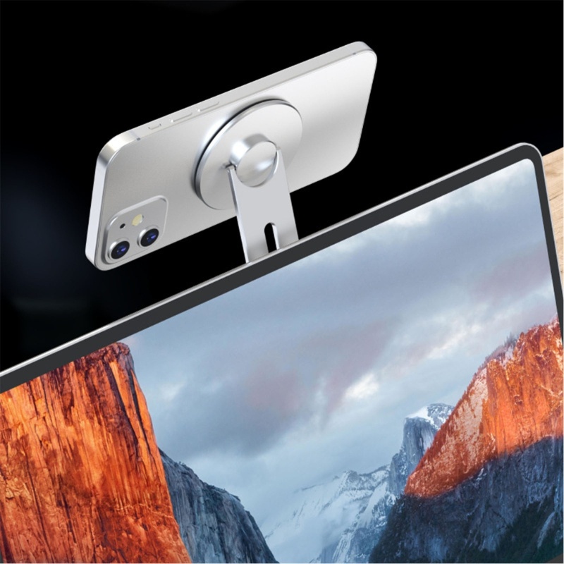 Zzz Stand Holder / Dudukan Ponsel / Tablet / Laptop Model Lipat Magnetik Adjustable Untuk Meja