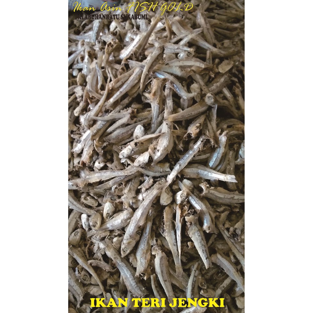 

IKAN ASIN TERI JENGKI SUPER 500gr