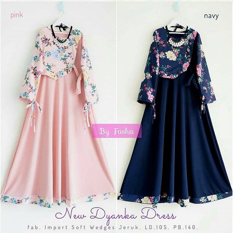 NEW DYANKA Baju Kekinian Dress Murah Wanita Fashion NEW DYANKA Baju Kekinian Dress Murah Wanita Fashion