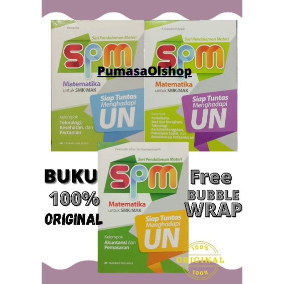 SPM (SIAP TUNTAS MENGHADAPI UN) MATEMATIKA UNTUK SMK/MAK