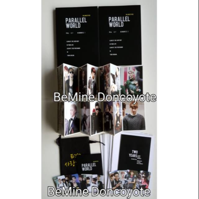 EXO PHOTOBOOK SET FANSITE BELONG TO YOU D.O KYUNGSOO CHANYEOL BAEKHYUN SEHUN KRIS WU LUHAN TAO KAI