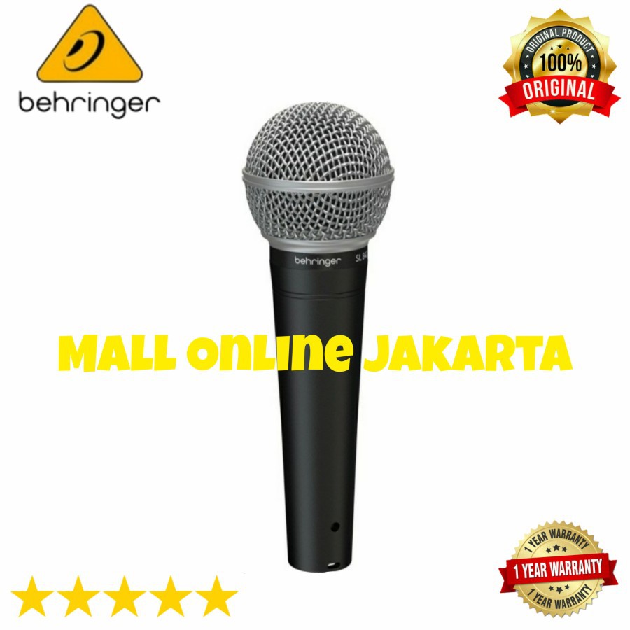 Mic kabel Behringer Original Sl84c Microphone Handheld Sl 84c Sl 84 c