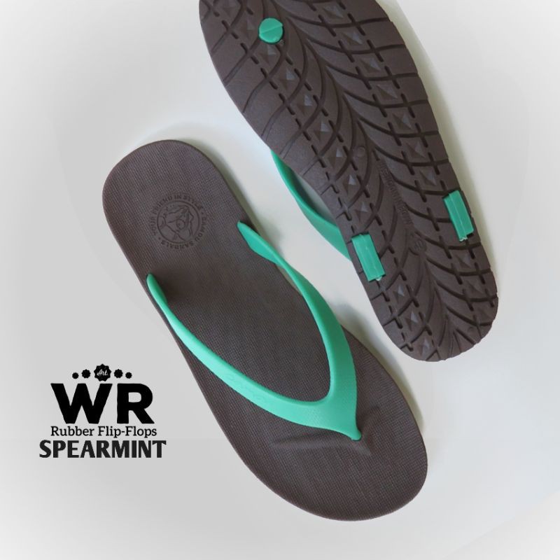 WR Rubber Flip-Flops - Sandal Jepit Pria / Sendal Jepit Pria / Camou (Original)-Spermint