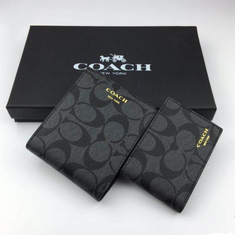 Coach Wallet Signature Logo (F74586)