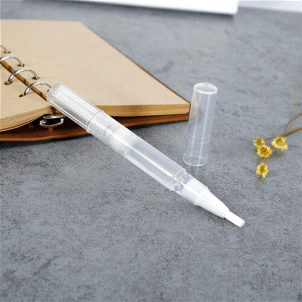 Suyo 2/5pcs Botol Isi Ulang Kosong Rotatable Nail Brush Liquid Foundation Bottle