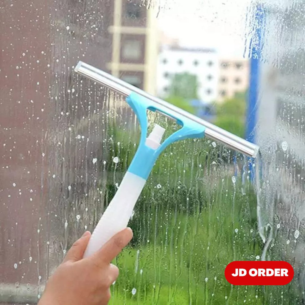 Wiper Spray Window Cleaner 2In1 Alat Pembersih Kaca Jendela