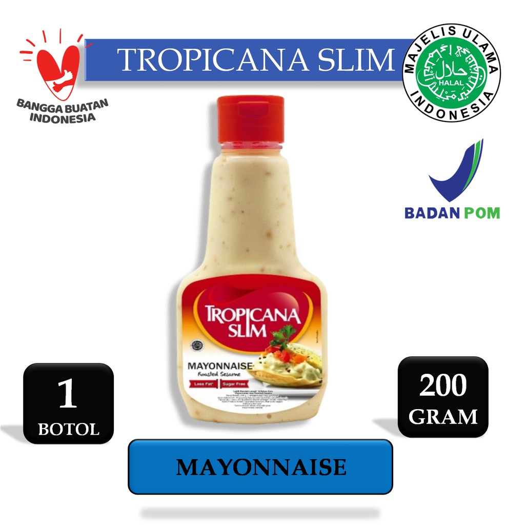 

Tropicana Slim Mayonnaise 200gr