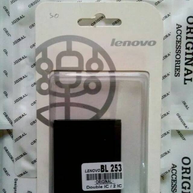 Baterai Batre Battery Lenovo A1000 A2010 BL 253 BL-253 Original