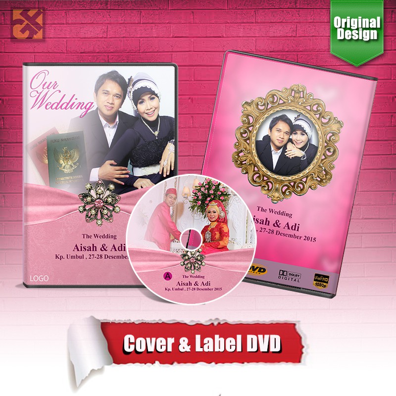 Jual Template PSD Cover&amp;Label Dvd Vol. 1 | Shopee Indonesia