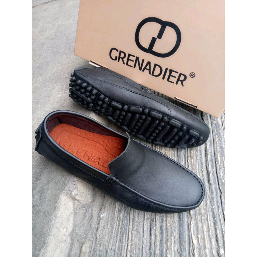 sepatu pantofel formal pria kulit GEARBOX sepatu GEARBOX casual pria sepatu slip on kulit sepatu