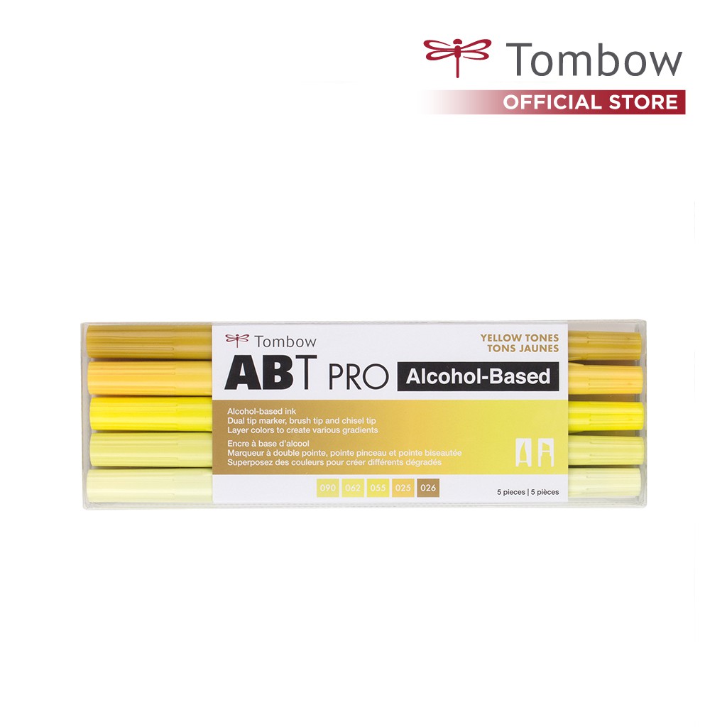 

Tombow Dual Brush ABT PRO Yellow Blends, 5pcs