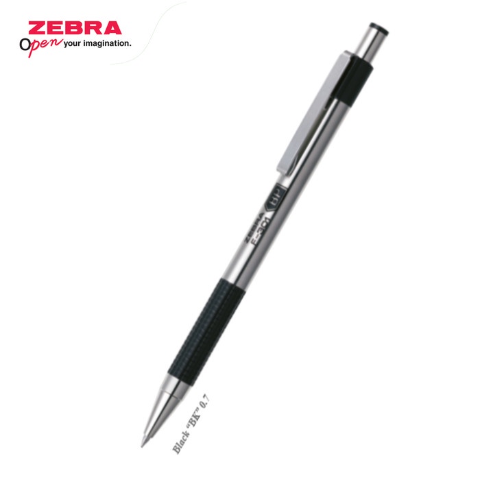 

TULIS-ALAT- ZEBRA BALL PEN F-301(L) - BIRU -ALAT-TULIS.