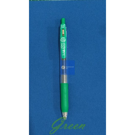

MURAH Pulpen Gel Zebra SARASA CLIP 0.5mm ( per Pcs ) - Hijau