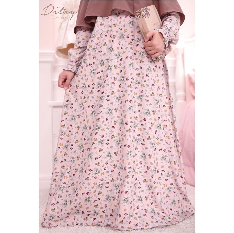 EIRA BEIGE NIGHTGOWN DITSY