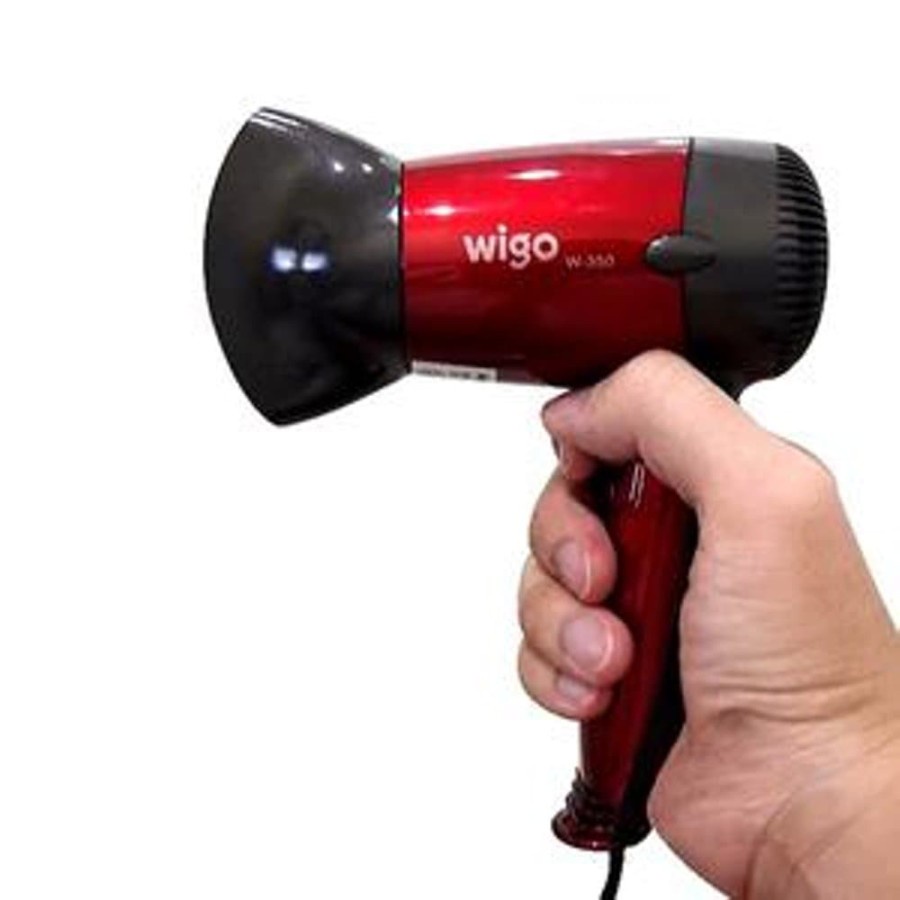 Hairdryer Lipat Pengering Rambut Wigo W-350 Foldable Travel Hair Dryer Mini