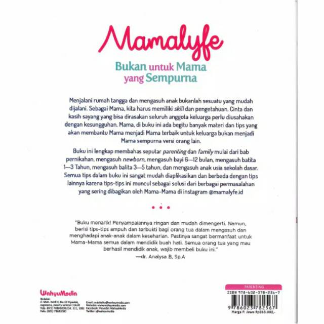 Mamalyfe ; Bukan Untuk Mama Yang Sempurna