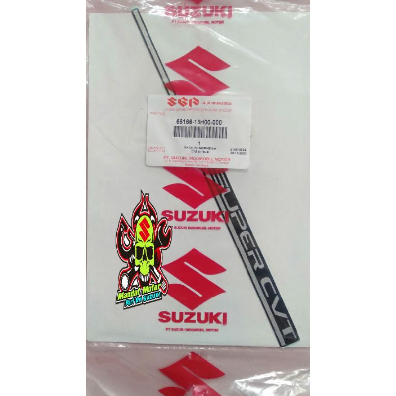 Stiker Box Filter HAYATE/SKYWAVE