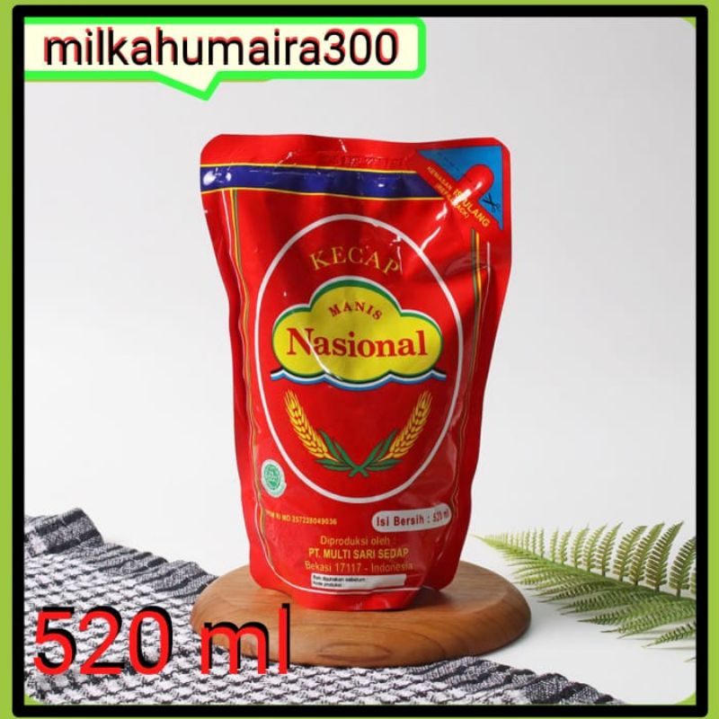 

KECAP MANIS NASIONAL 520 ML KECAP KENTAL MANIS NASIONAL