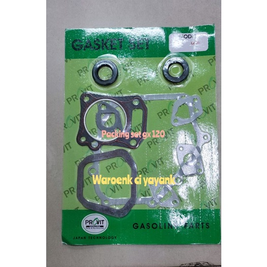 Packing set mesin penggerak bensin Honda gx 120 / gasket set