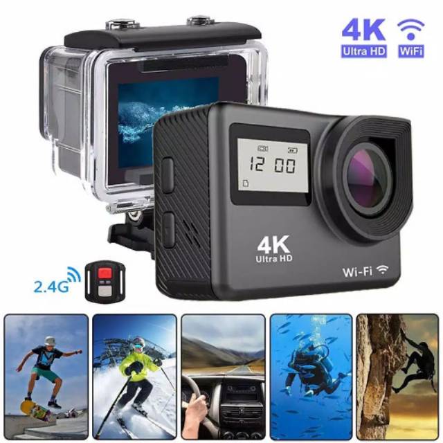 ACTION CAMERA 4K DUAL SCREEN
