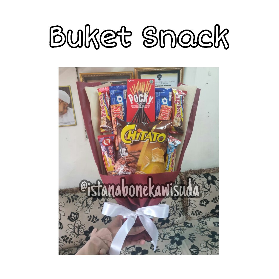 

TERJAMIN HADIAH BUKET SNACK PALING DICARI