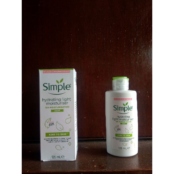 Simple Hydrating Light Moisturizer [PRELOVED]