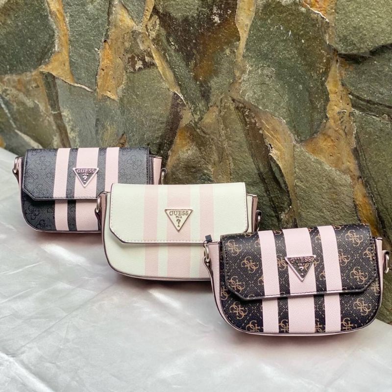 guess gs shoulder bag | gs slingbag | tas mini new