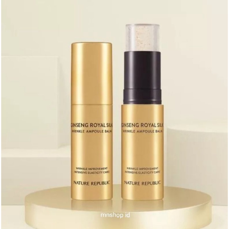 nature republic ginseng royal silk wrinkle ampoule balm 10.5g