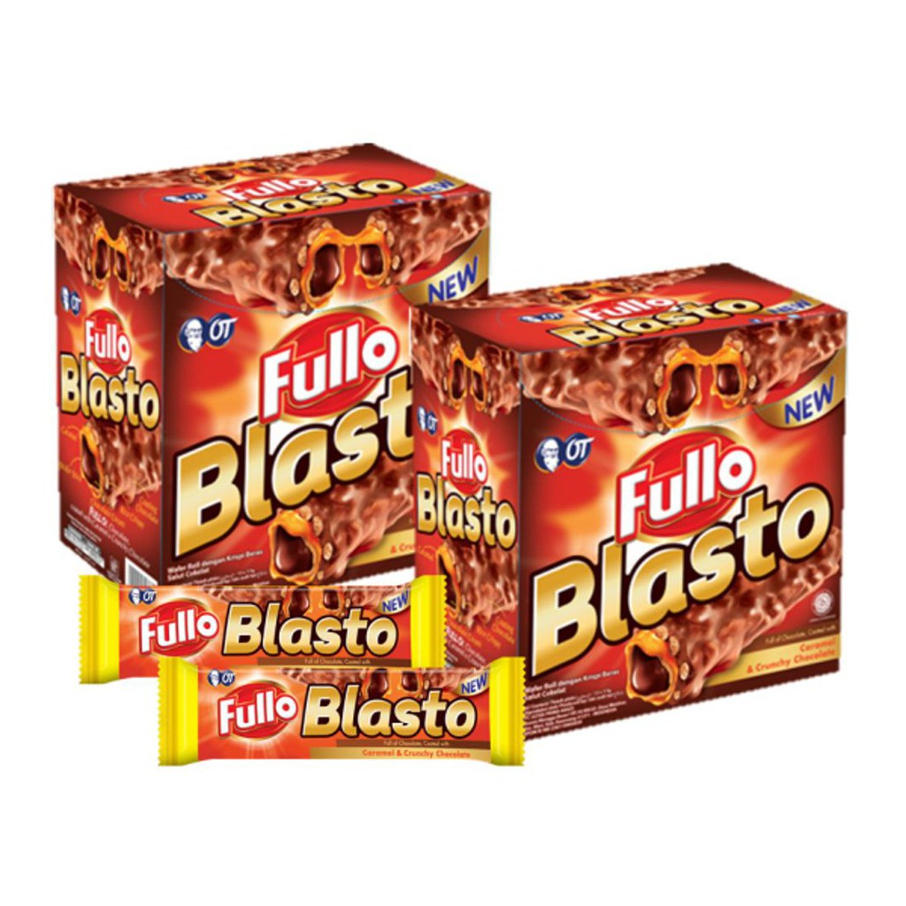 

Mio Fullo Blasto Caramel Crunchy Cholcolate 1 Dus terakhir