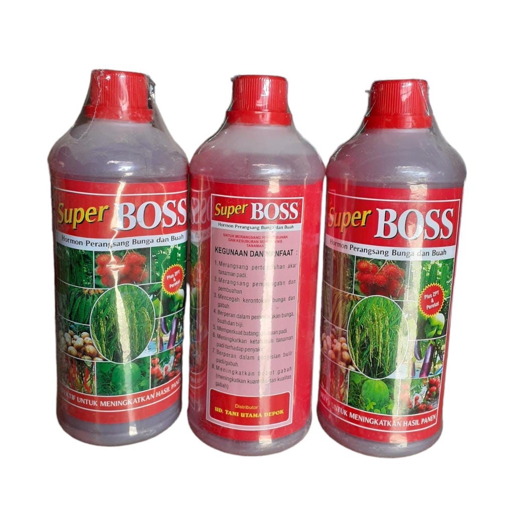 Hormon Perangsang Bunga Dan Buah Super Boss 1L