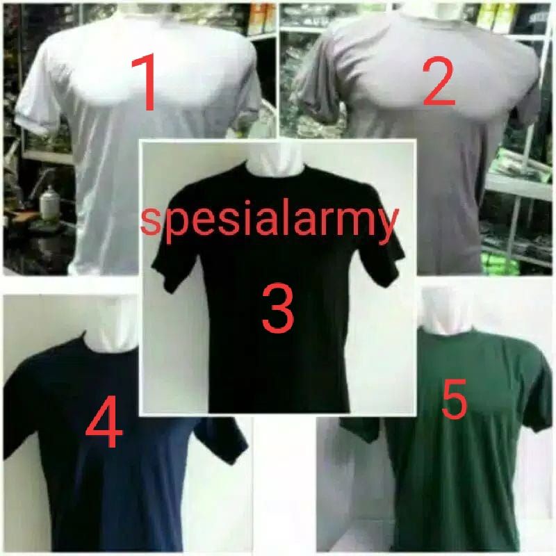 BP kaos polos krah pendek