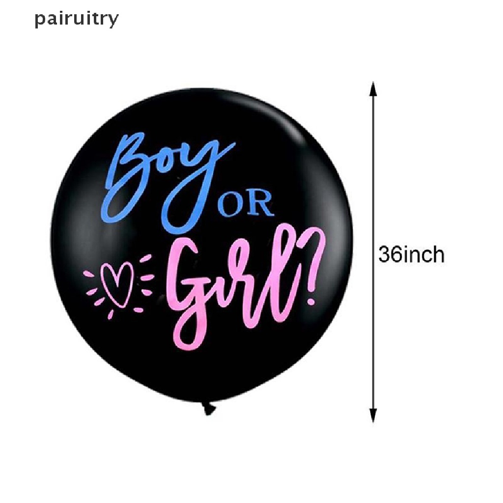 Prt Balon Confetti Bahan Latex Warna Hitam Untuk Baby Shower