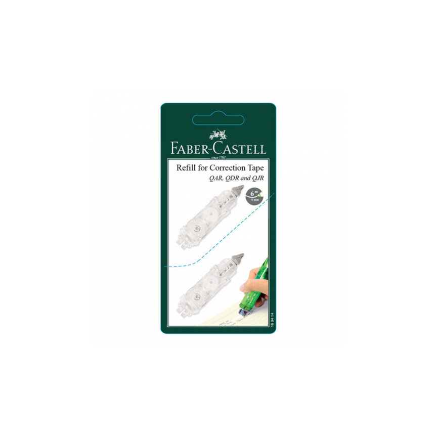 

Refil Correction Tape Faber Castel QAR & QJR 506 ( isi 1 pcs )