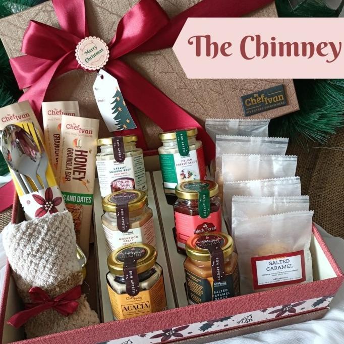 

CHIMNEY HAMPERS CHRISTMAS GIFT SET HADIAH NATAL BUMBU MADU SELAI KUE DGFXG6563