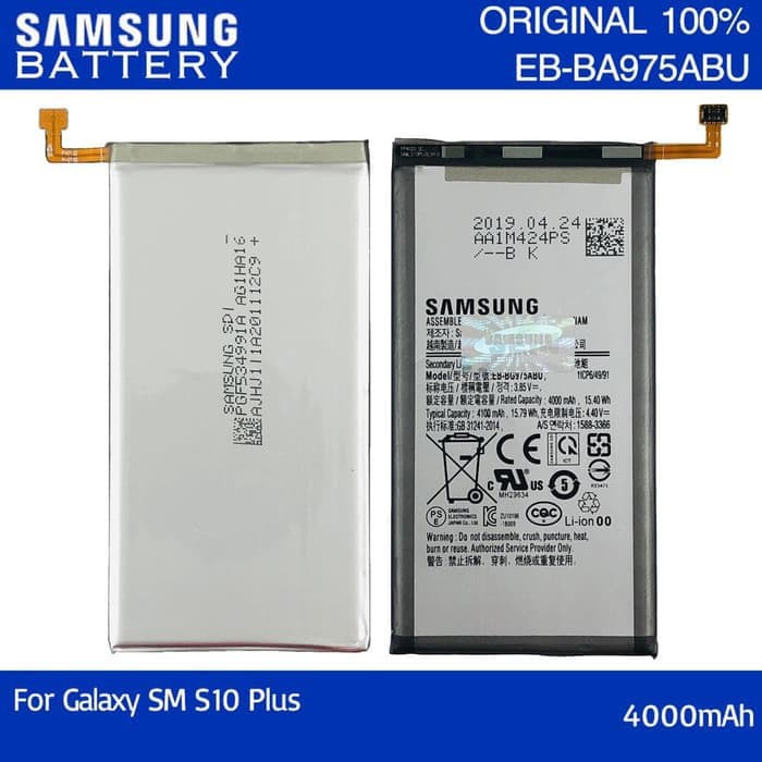 Jual Batre Baterai Samsung Galaxy S10 Battery S10 Plus Original Sein 100 Indonesiashopee 8845