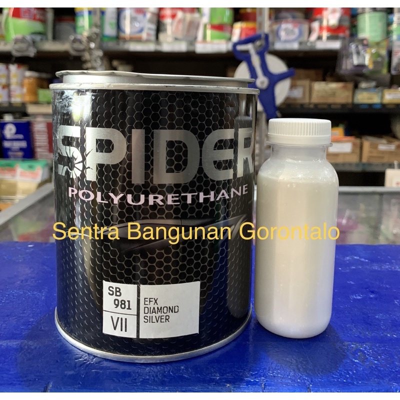 Cat Spider PU xiralic white Diamond silver 100ml