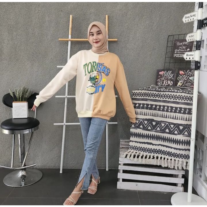 Sweater Wanita Grosir Berkualitas - Torosas Comby