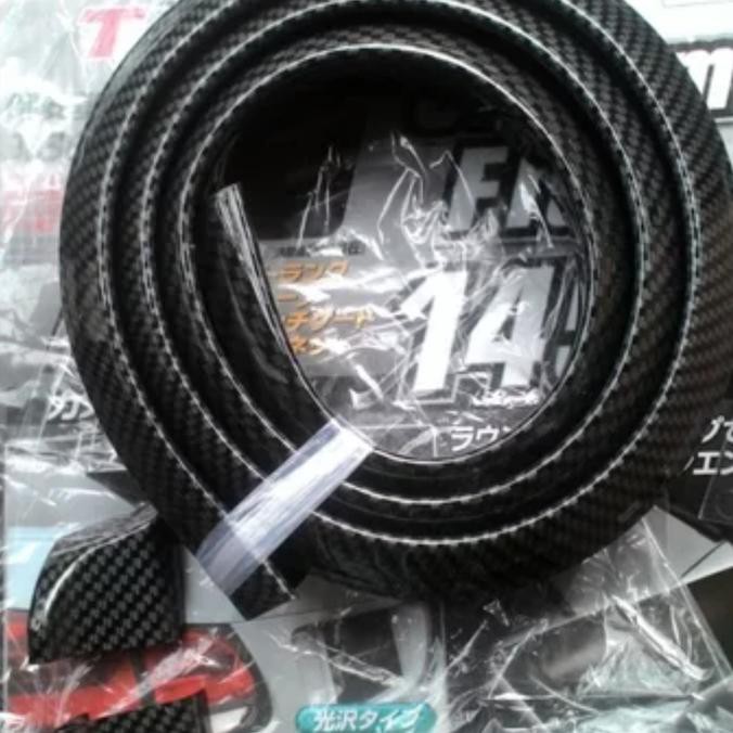 Ducktail Spoiler MOBIL SEDAN Lipas Bagasi Belakang CARBON