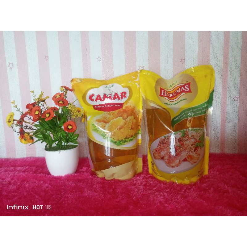 

minyak goreng harumas & camar uk 2L