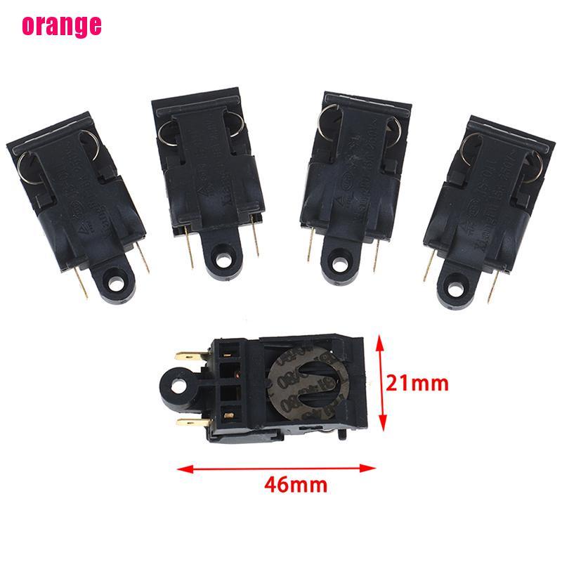 (Happy) 5pcs Switch Thermostat Boiler Elektrik 16a Untuk Teko Uap