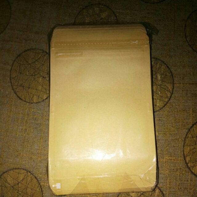 Standing Pouch Ecopack 13 X 20.5 Kertas Lapis Alumunium Foil 250z