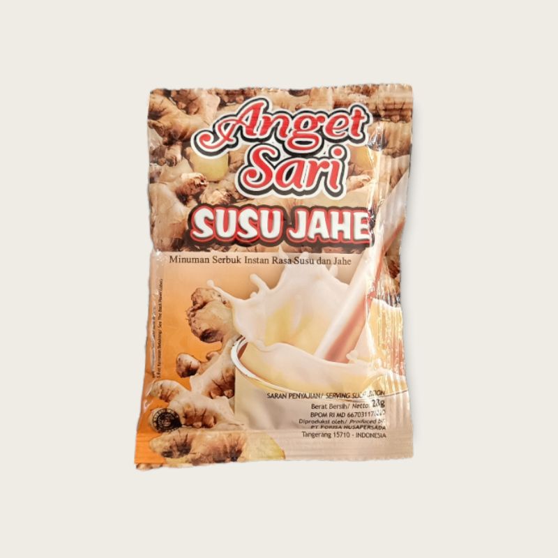 

ANGET SARI Susu Jahe Minuman Serbuk Instan Sachet [28g]