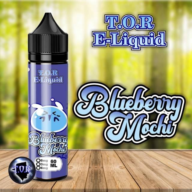 T O R Tor Liquid Rasa Blueberry Mochi 3mg Bercukai Shopee Indonesia