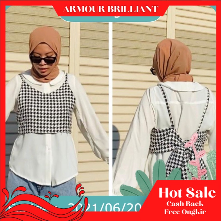 Part 2 BELLA VEST TALI PITA BELAKANG BISA COD READY STOK