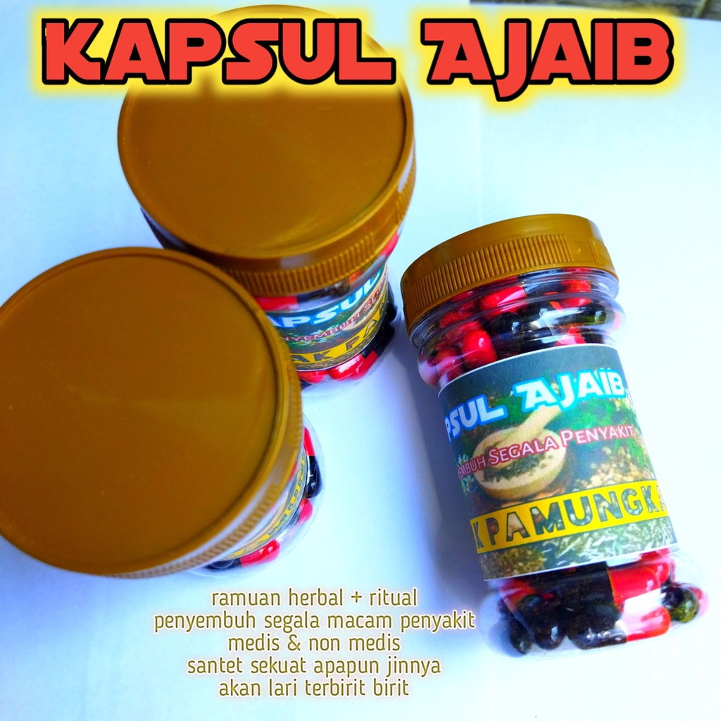 

Kapsul Ajaib Herbal Dan Doa ( Medis Dan Non Medis )